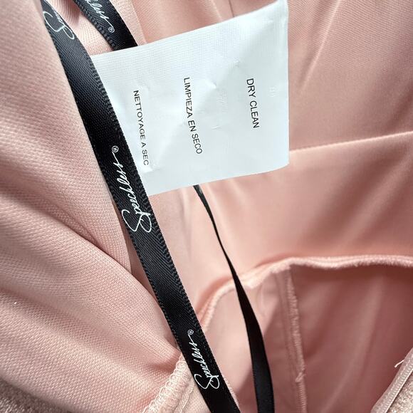 Speechless Women's V-Neck Sleeveless Shimmer Gown‎ Size 5  Dress - Blush Pink - - Picture 7 of 11